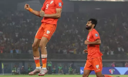 ലോ​ക​ക​പ്പ് സ്വ​പ്ന​ങ്ങ​ളി​ലേ​ക്ക് ഒ​രു ഗോ​ൾ: കു​വൈ​ത്തി​നെ​തി​രെ ഇ​ന്ത്യ​ക്ക്  ജ​യം