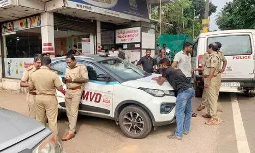 അമിത ഭാരം കയറ്റിയ ടിപ്പർ ലോറികൾക്കെതിരെ മോട്ടോർ വാഹന വകുപ്പും ജിയോളജി വകുപ്പും സംയുക്തമായി നടത്തിയ പരിശോധനയിൽനിന്ന്