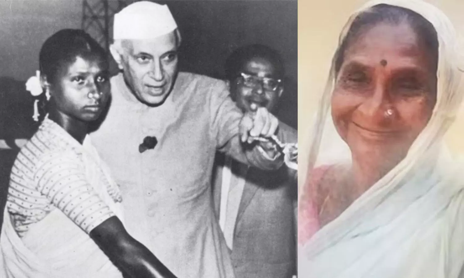 Budhni Mejhan with jawaharlal nehru
