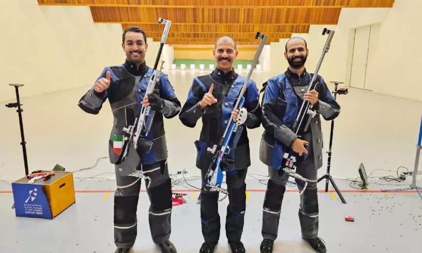 Competitors in Shooting Championship