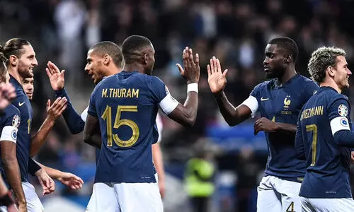 ജിബ്രാൾട്ടറിനെ ഗോളിൽ മുക്കി ഫ്രാൻസ്; പത്തുപേർ ഗോളടിച്ച മത്സരത്തിൽ റെക്കോഡ് ജയം (14-0); എംബാപ്പെക്ക് ഹാട്രിക്ക്