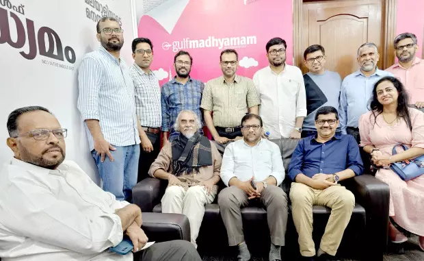 ഗൾഫ് മാധ്യമം ഓഫിസ് സന്ദർശിച്ചു ഗൾഫ് മാധ്യമം ഓഫിസ് സന്ദർശിച്ചു