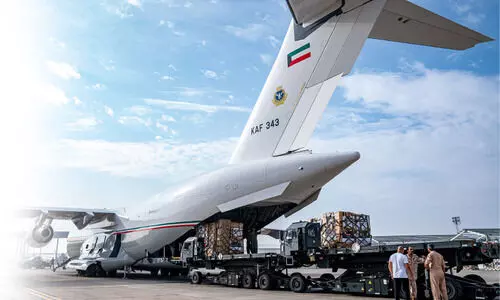 ഗ​സ്സ​ക്ക് സ​ഹാ​യ​വു​മാ​യി മൂന്ന് വി​മാ​ന​ങ്ങ​ൾ കൂ​ടി