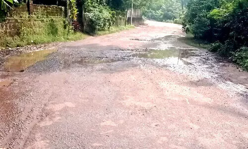 road potholes