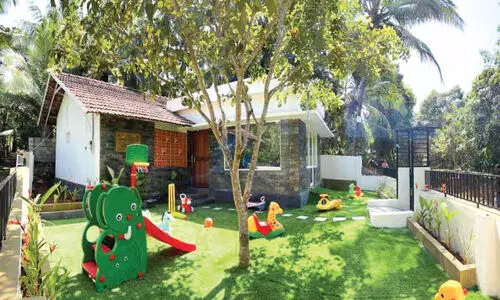 Model Anganvadi at Renovated Chiyanur Fort