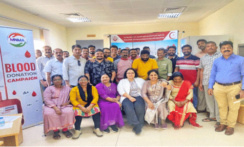 എം.​എ​ൻ.​എം.​എ ര​ക്ത​ദാ​ന ക്യാ​മ്പ്​ ന​ട​ത്തി