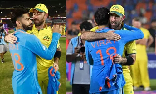 കലാശപ്പോരിന് പിന്നാലെ മാക്‌സ്‌വെല്ലിന് കോഹ്‍ലിയുടെ ‘സ്‍പെഷ്യൽ ഗിഫ്റ്റ്’ - വിഡിയോ