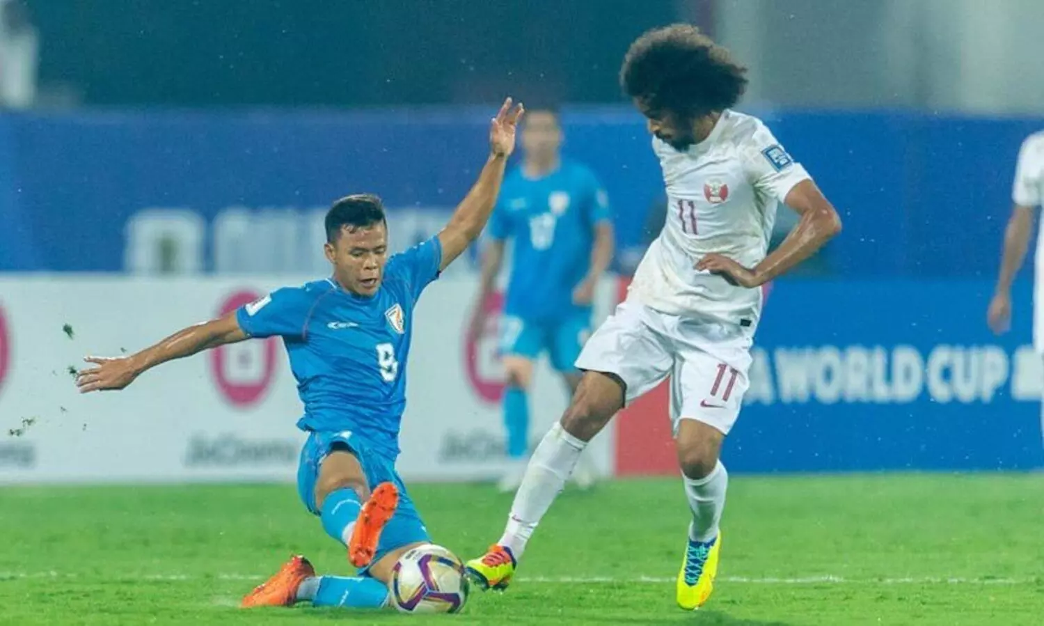 ലോകകപ്പ് യോഗ്യത: ഖത്തറിനെതിരെ ഇന്ത്യക്ക് തോൽവി