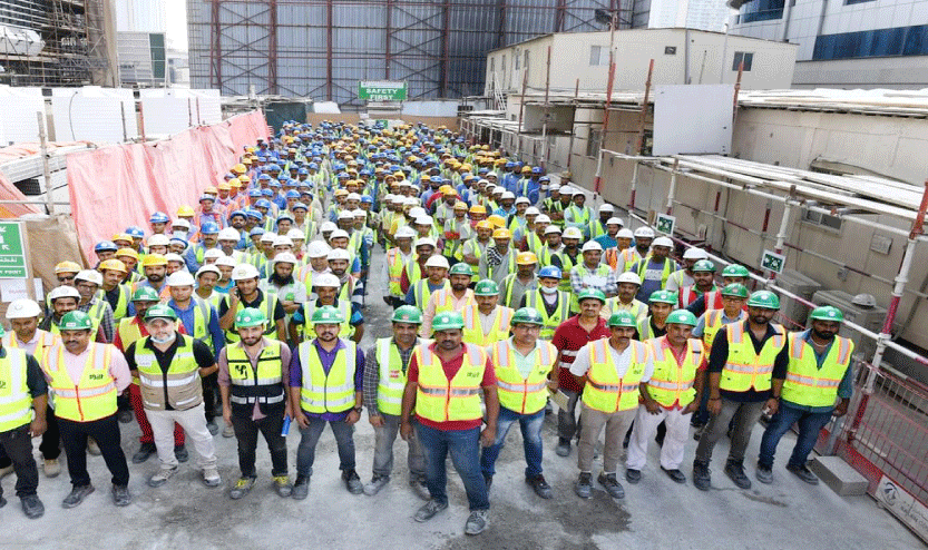 സു​ര​ക്ഷ  ഉ​റ​പ്പാ​ക്കാ​ൻ നി​ർ​മാ​ണ​സ്ഥ​ല​ങ്ങ​ളി​ൽ പ​രി​ശോ​ധ​ന