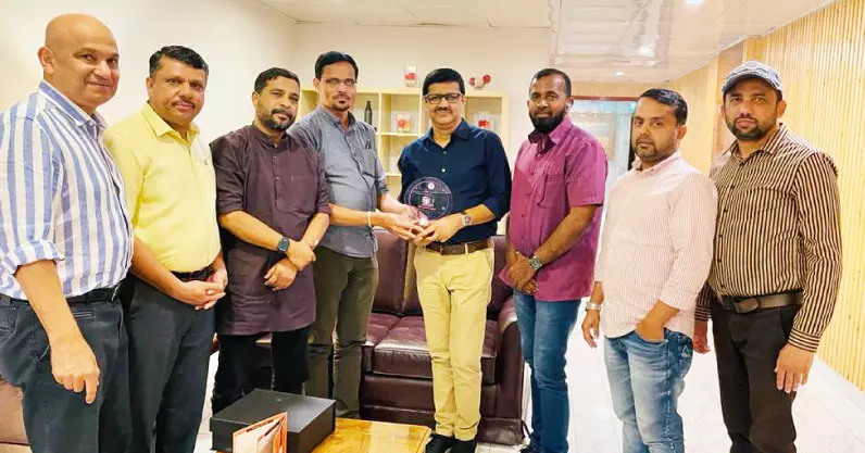 പ്രമോദ് രാമന് കെ.ഇ.എ സ്വീകരണം നൽകി പ്രമോദ് രാമന് കെ.ഇ.എ സ്വീകരണം നൽകി