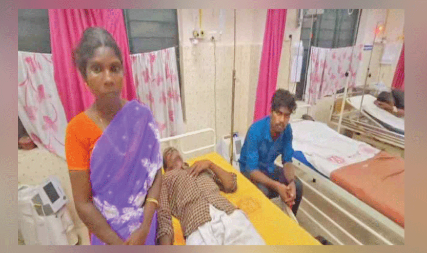 കാട്ടാന ആക്രമണത്തിൽ ആദിവാസിക്ക് പരിക്ക് കാട്ടാന ആക്രമണത്തിൽ ആദിവാസിക്ക് പരിക്ക്