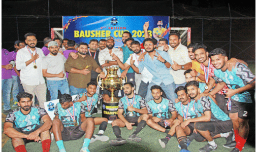 ബൗ​ഷ​ർ ക​പ്പ്: ഡൈ​നാ​മോ​സ് എ​ഫ്.​സി ജേ​താ​ക്ക​ൾ