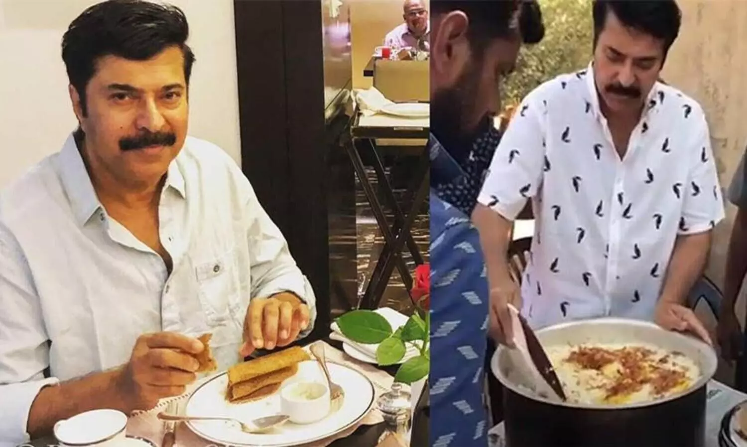 Mammootty food Renji panicker