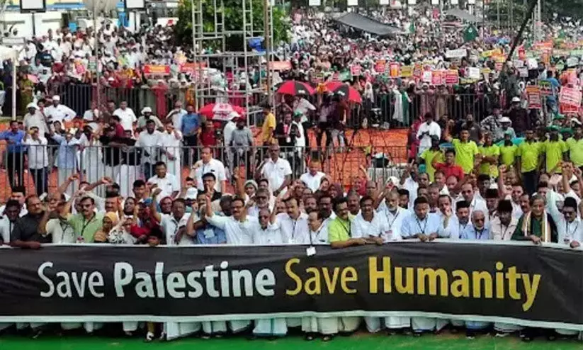 കോൺഗ്രസ്​ ഫലസ്തീൻ റാലി നാളെ; യു.ഡി.എഫ്​ ഐക്യവും ലക്ഷ്യം
