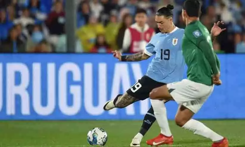 നൂനിയസിന് ഡബ്ൾ; വിജയകുതിപ്പ് തുടർന്ന് ഉറുഗ്വായ്