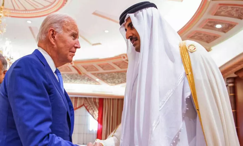 ബന്ദി മോചനം: ഖത്തറിനും ഈജിപ്തിനും നന്ദി പറഞ്ഞ് ബൈഡൻ