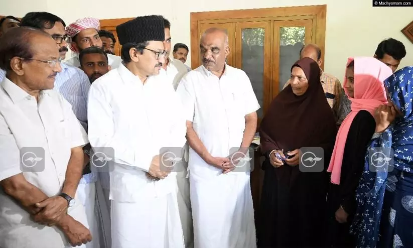panakkad sadikali shihab thangal, muslim league panakkad sadikali shihab thangal, muslim league