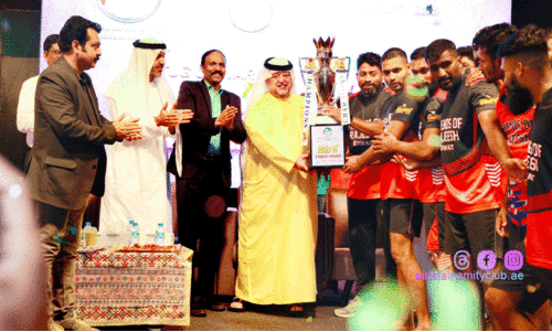 ഐ​ൻ അ​ൽ​ഐ​ൻ അ​മി​റ്റി ക്ല​ബ് വ​ടം​വ​ലി; ഫ്ര​ൻ​ഡ്സ് ഓ​ഫ് ര​ജീ​ഷ് കു​വൈ​ത്തി​ന് കി​രീ​ടം