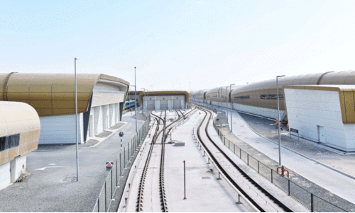 സോ​ളാ​ർ പാ​ന​ൽ സ്ഥാ​പി​ക്കു​ന്ന ദു​ബൈ മെ​ട്രോ ഡി​പ്പോ​ക​ളി​ലൊ​ന്ന്