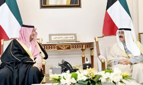 കി​രീ​ടാ​വ​കാ​ശി സൗ​ദി സ​ഹ​മ​ന്ത്രി​യു​മാ​യി കൂ​ടി​ക്കാ​ഴ്ച ന​ട​ത്തി