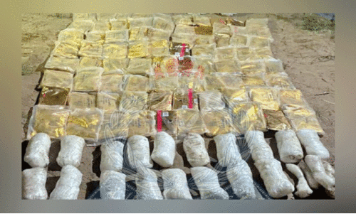 പി​ടി​കൂ​ടി​യ മ​യ​ക്കു​മ​രു​ന്ന്