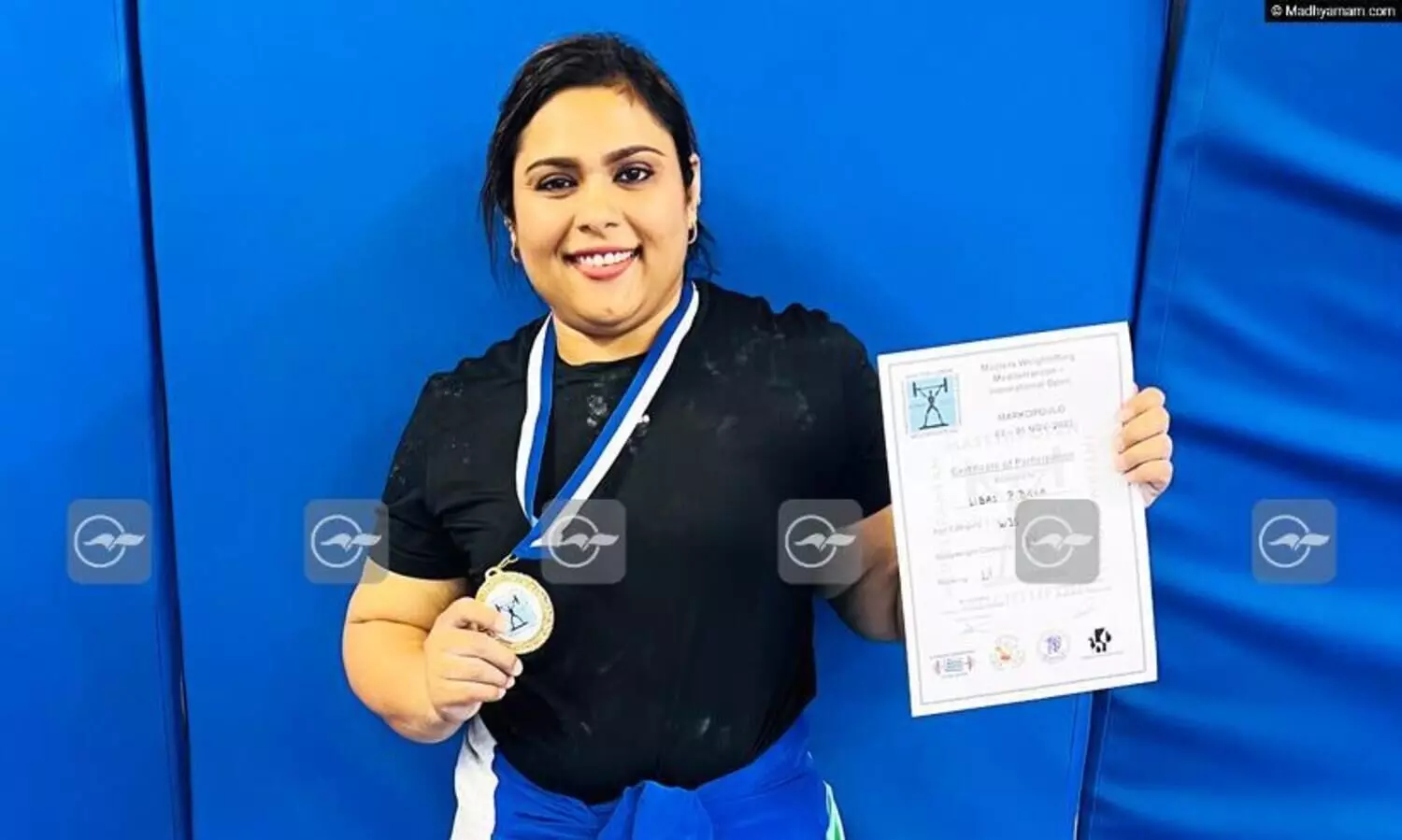Libas P Bawa, International Open Masters Weightlifting Champion