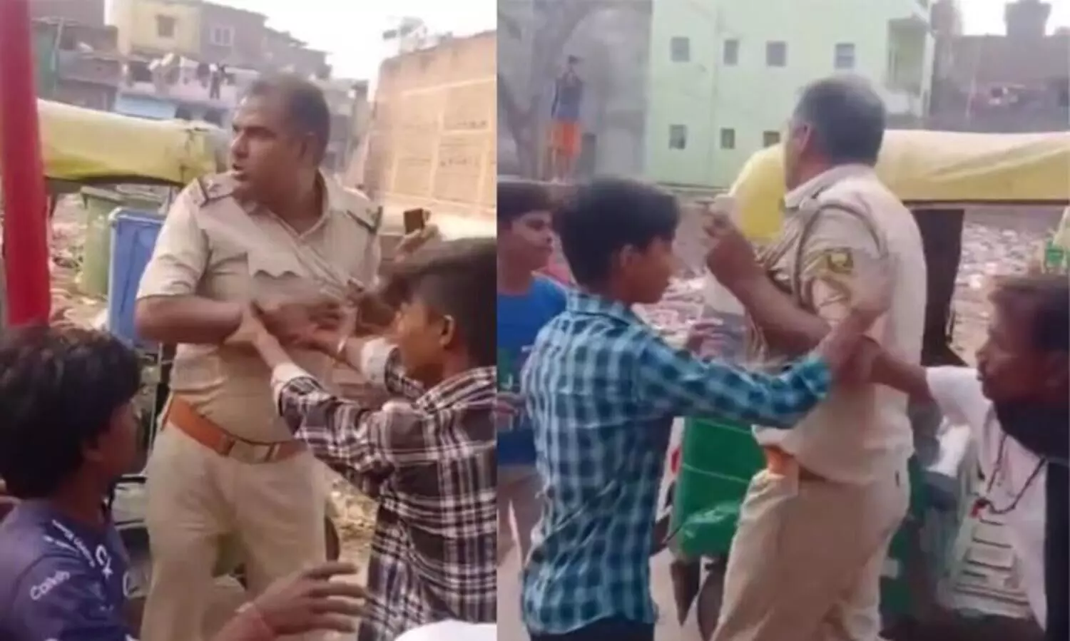 Bihar Drunk Cop Beaten By Mob In Patna For Allegedly