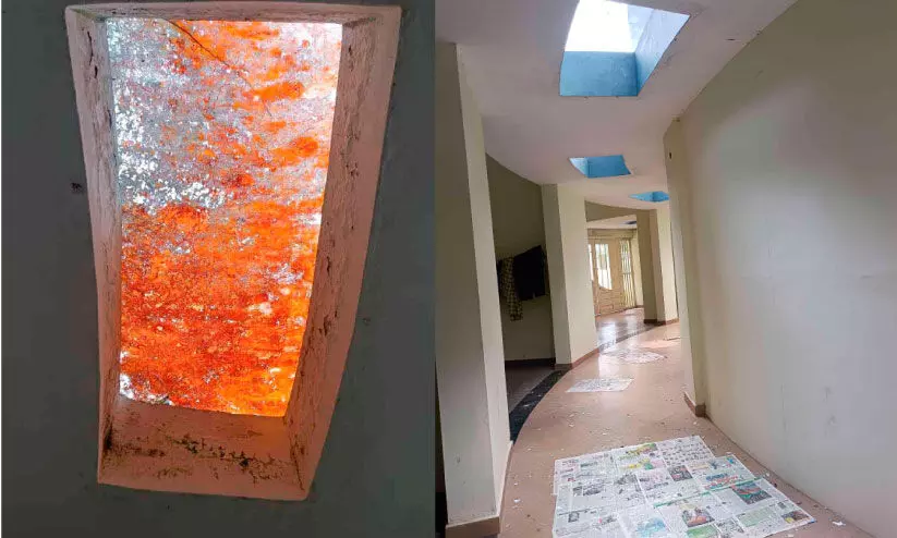 വിജിലൻസ് അന്വേഷണം ആരംഭിച്ചതിന് പിന്നാലെ എൻട്രൻസ് പ്ലാസയുടെ അപാകത പരിഹരിക്കുന്നു