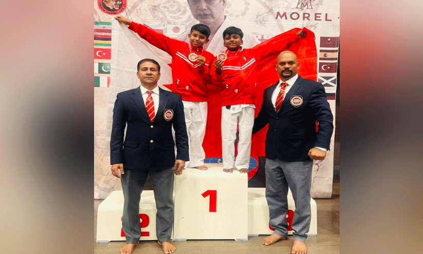 വെ​ങ്ക​ലം നേ​ടി​യ ഇ​ന്ത്യ​ൻ സ്‌​കൂ​ൾ വി​ദ്യാ​ർ​ഥി​ക​ൾ