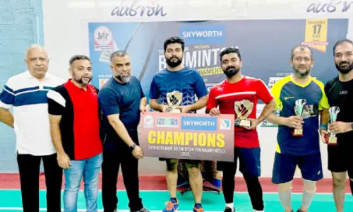 തെ​ക്കേ​പ്പു​റം ബാ​ഡ്മി​ന്‍റ​ൺ ടൂ​ർ​ണ​മെ​ന്‍റ്: അ​ലി, റാ​ഷി​ദ് ജേ​താ​ക്ക​ൾ