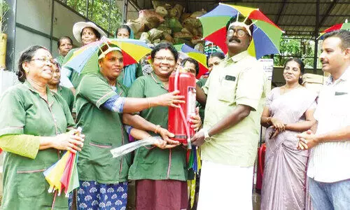 പൊ​ന്നാ​നി​യി​ലെ ഹ​രി​ത ക​ർ​മ​സേ​ന ഇ​നി സ്മാ​ർ​ട്ടാ​കും