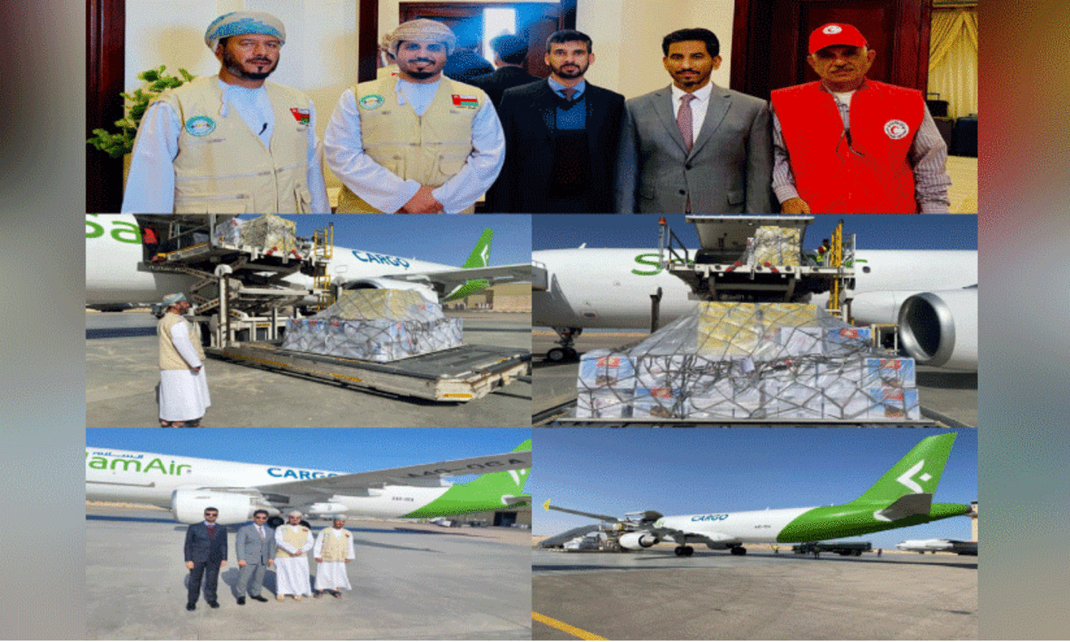 ഗ​സ്സ​ക്ക്​ സ​ഹാ​യ​ഹ​സ്ത​വു​മാ​യി ഒ​മാ​ൻ