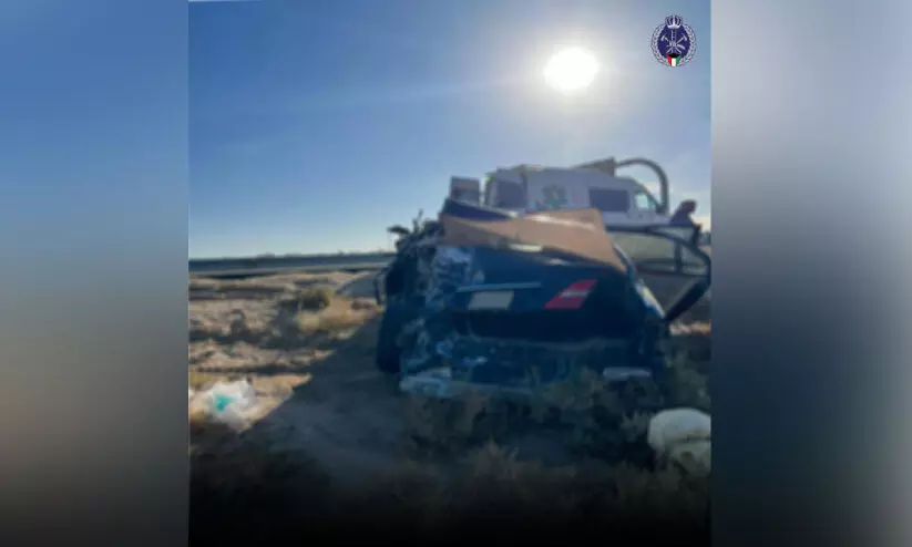 വാ​ഹ​ന​ങ്ങ​ൾ കൂ​ട്ടി​യി​ടി​ച്ച് ഒ​രാ​ൾ മ​രി​ച്ചു