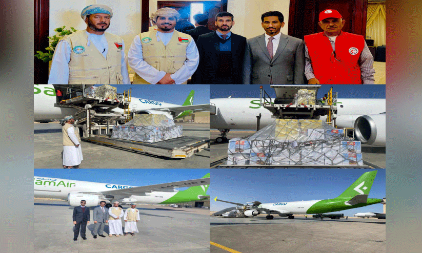 ഗ​സ്സ​ക്ക്​ സ​ഹാ​യ​ഹ​സ്ത​വു​മാ​യി ഒ​മാ​ൻ