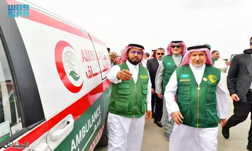 ദു​രി​താ​ശ്വാ​സ ന​ട​പ​ടി​ക​ൾ വി​ല​യി​രു​ത്താ​ൻ കെ.​എ​സ്​ റി​ലീ​ഫ്​ സെ​ന്‍റ​ർ മേ​ധാ​വി അ​ൽ-​അ​രീ​ഷി​ലെ​ത്തി