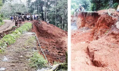 ഗ​താ​ഗ​തം നി​ല​ച്ചു; നെ​ല്ലി​യാ​മ്പ​തി ഒ​റ്റ​പ്പെ​ടു​ന്നു