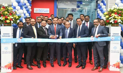 Lulu Exchange Khaitan Branch Lulu Financial Holdings Managing  Director Adeeb Ahmed inaugurates