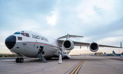 Relief Fight arriving to gaza