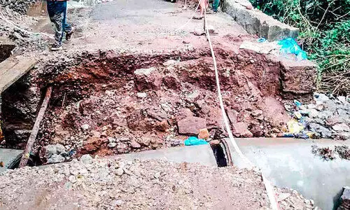 ശ​ക്ത​മാ​യ മ​ഴ​യി​ൽ കോ​ന്നി​യി​ൽ വ്യാ​പ​ക നാ​ശ​ന​ഷ്ടം