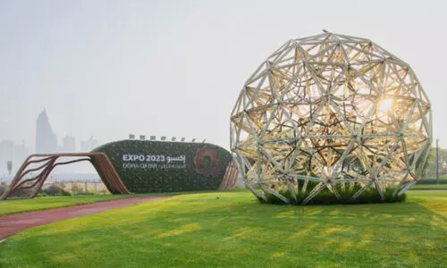 ദോ​ഹ എ​ക്സ്​​പോ​യി​ൽ മ​ധു​ര​മൂ​റും ഈ​ത്ത​പ്പ​ഴ​ങ്ങ​ളും