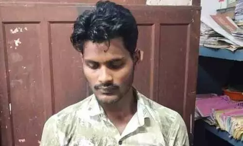 A native of Bengal was arrested with ganja