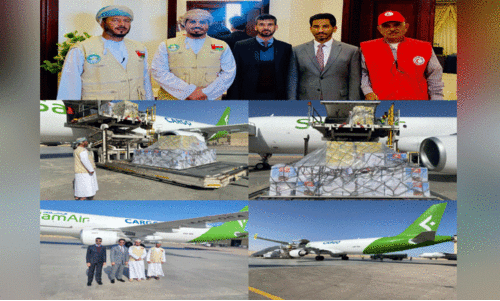 ഗസ്സക്ക് സഹായഹസ്തവുമായി ഒമാൻ ഗസ്സക്ക് സഹായഹസ്തവുമായി ഒമാൻ