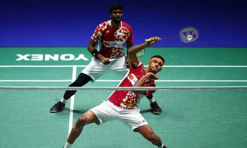 ചൈന മാസ്റ്റേഴ്സ് ബാഡ്മിൻറൺ: സാത്വിക്-ചിരാഗ് സഖ്യം സെമിയിൽ; പ്രണോയ് പുറത്ത്