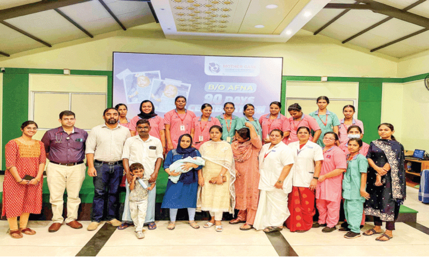 ആറാം മാസത്തിൽ ജനിച്ച കുഞ്ഞിന് പുതുജന്മം