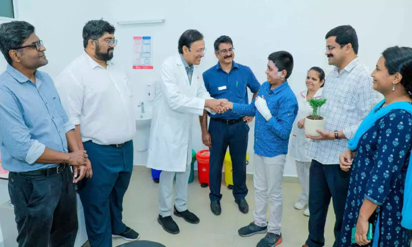 Gerald Left the hospital