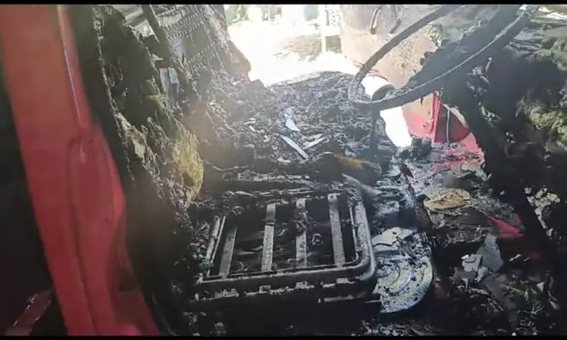 An attempt was made to destroy the house of the accused who is in remand by throwing petrol bombs