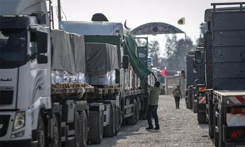 ഗസ്സക്ക് ജീവനേകി പ്രതിദിനം എത്തുക 200 ട്രക്കുകൾ