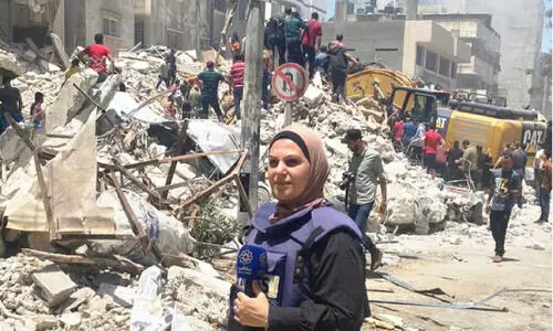 കു​വൈ​ത്ത് മാ​ധ്യ​മ​പ്ര​വ​ർ​ത്ത​ക ര​ക്ഷ​പ്പെ​ട്ട​ത് ത​ല​നാ​രി​ഴ​ക്ക്