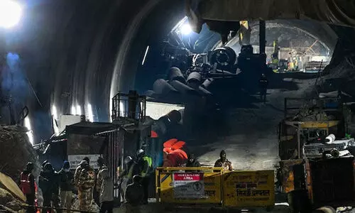തുരങ്കത്തിലെ രക്ഷാപ്രവർത്തനം നീളുന്നു; ബ്ലേഡ് ഇരുമ്പ് പൈപ്പിൽ കുടുങ്ങി ഡ്രില്ലിങ് നിർത്തിവെച്ചു