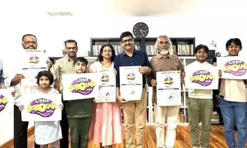 ലി​റ്റി​ൽ സ്കോ​ള​ർ വി​ജ്ഞാ​നോ​ത്സ​വം   പോസ്റ്റർ പ്രകാ​ശനം